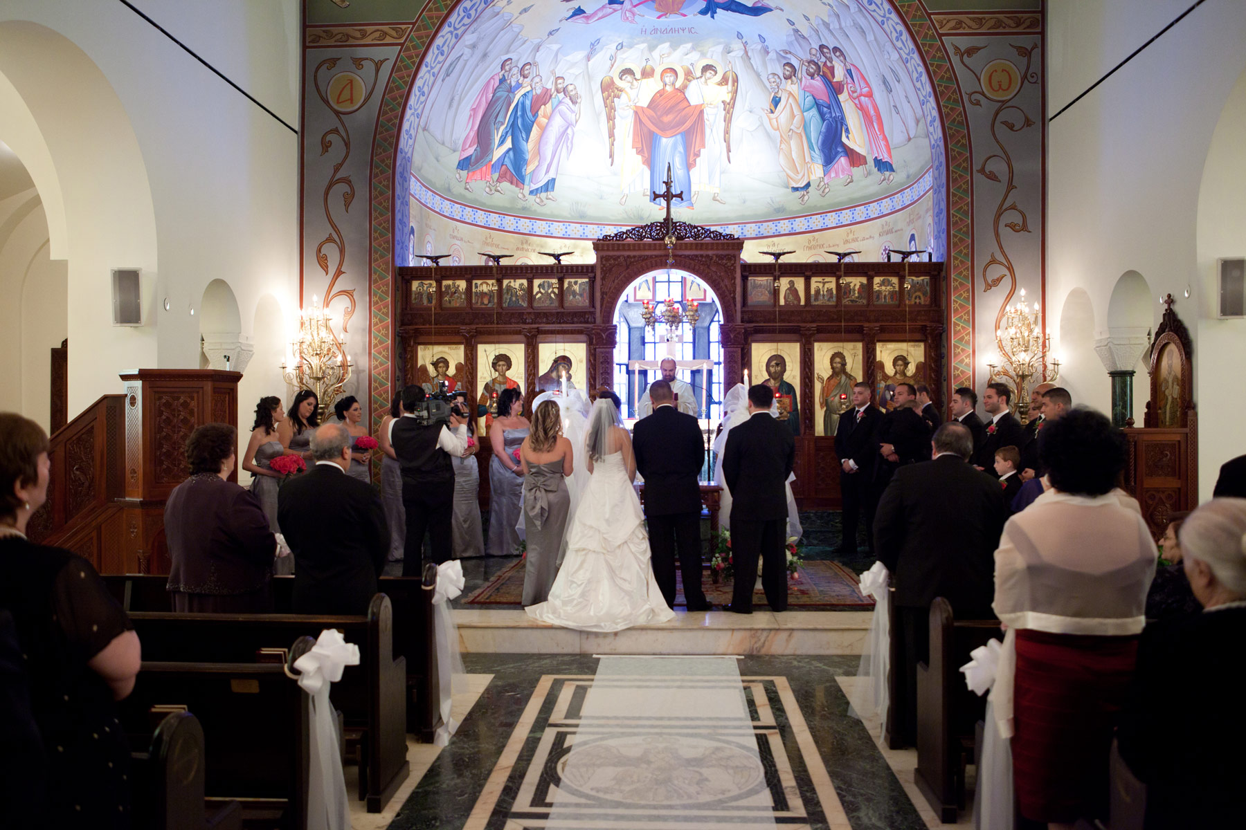 Greek wedding ceremony